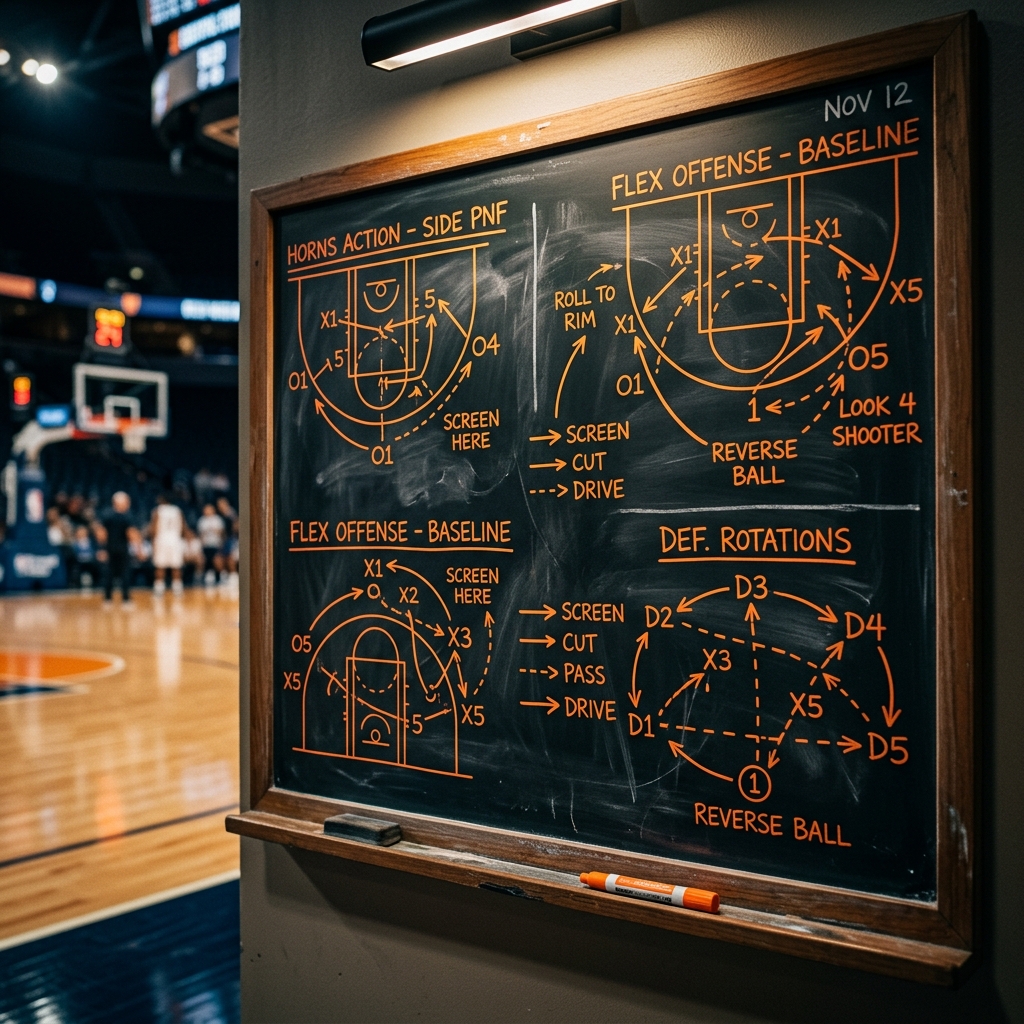 Coaching strategy clipboard